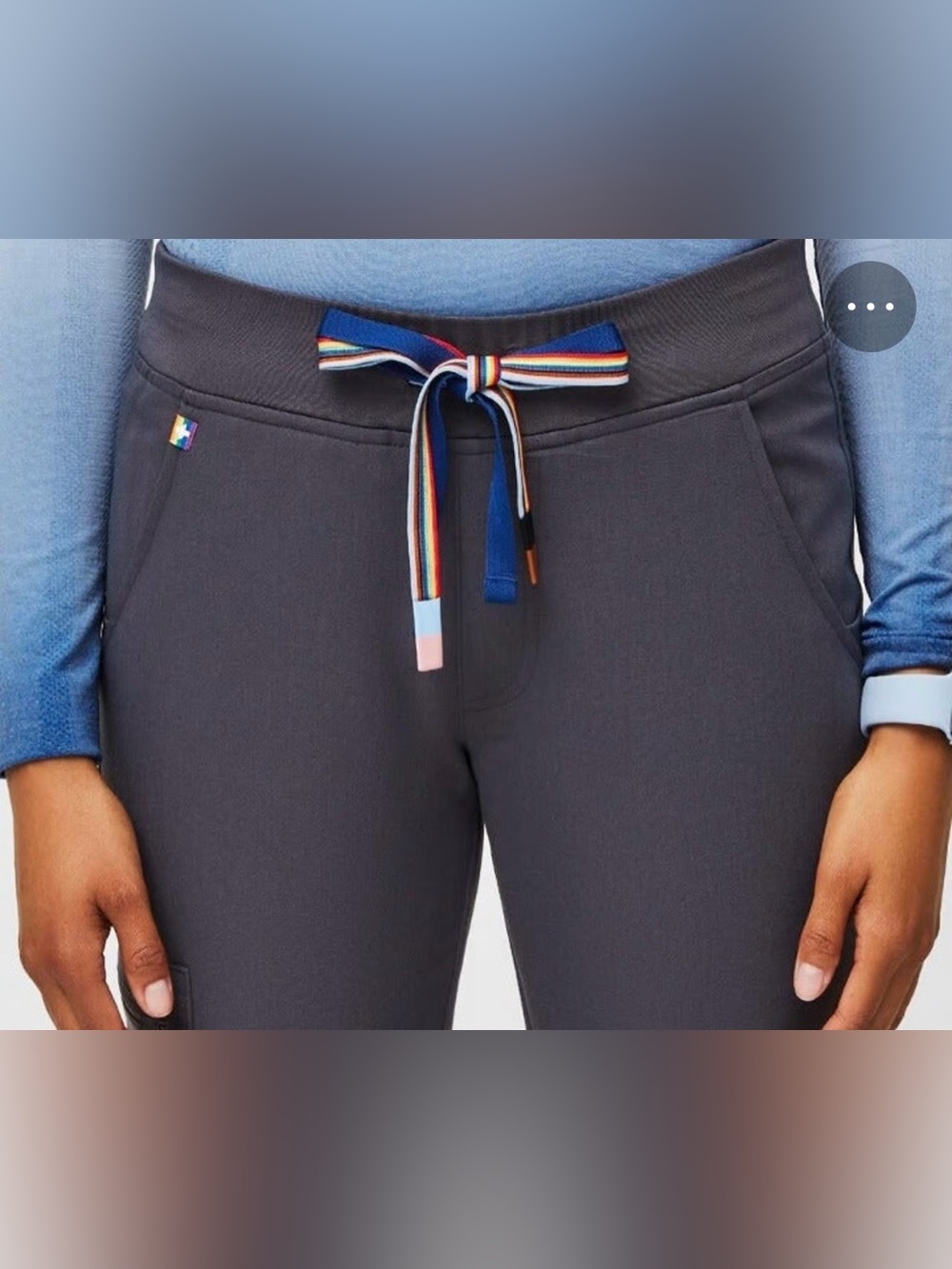FIGS Pride Collection charcoal Zamora Joggers - Small - limited edition